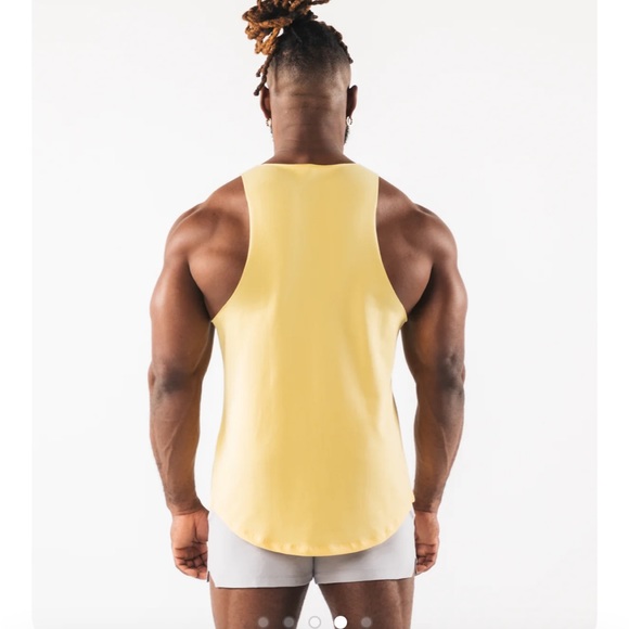 Alphalete Paisley Print Raw Cut Tank - Picture 2 of 9